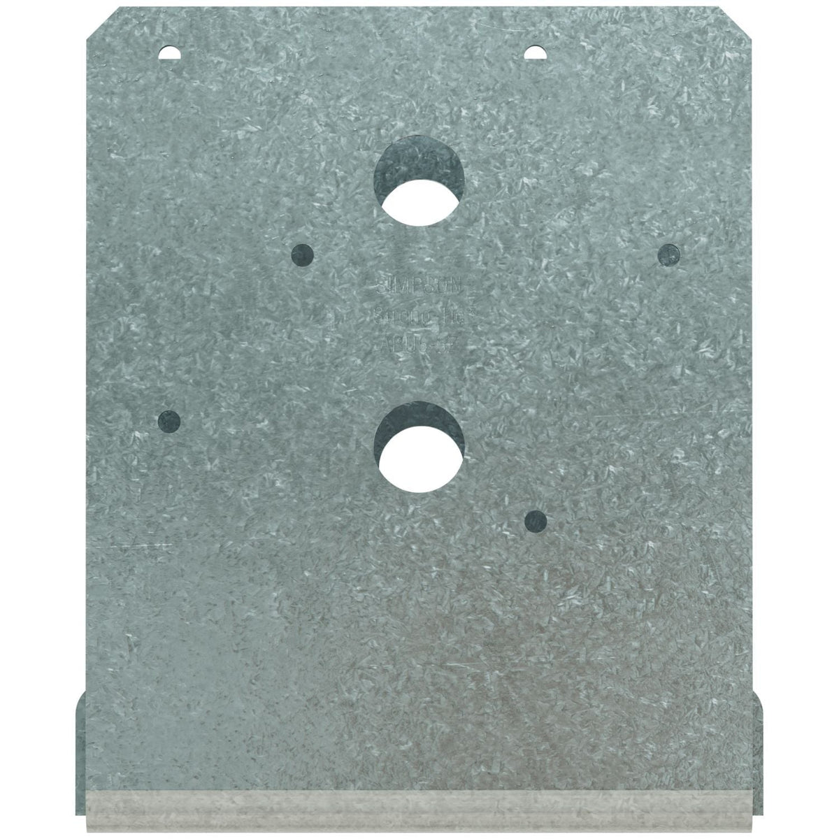 Simpson Strong-Tie ABU5-5Z ABU ZMAX Galvanized Adjustable Standoff Post Base for 5-1/8-in. x 5-1/8-in. Eng. Lumber