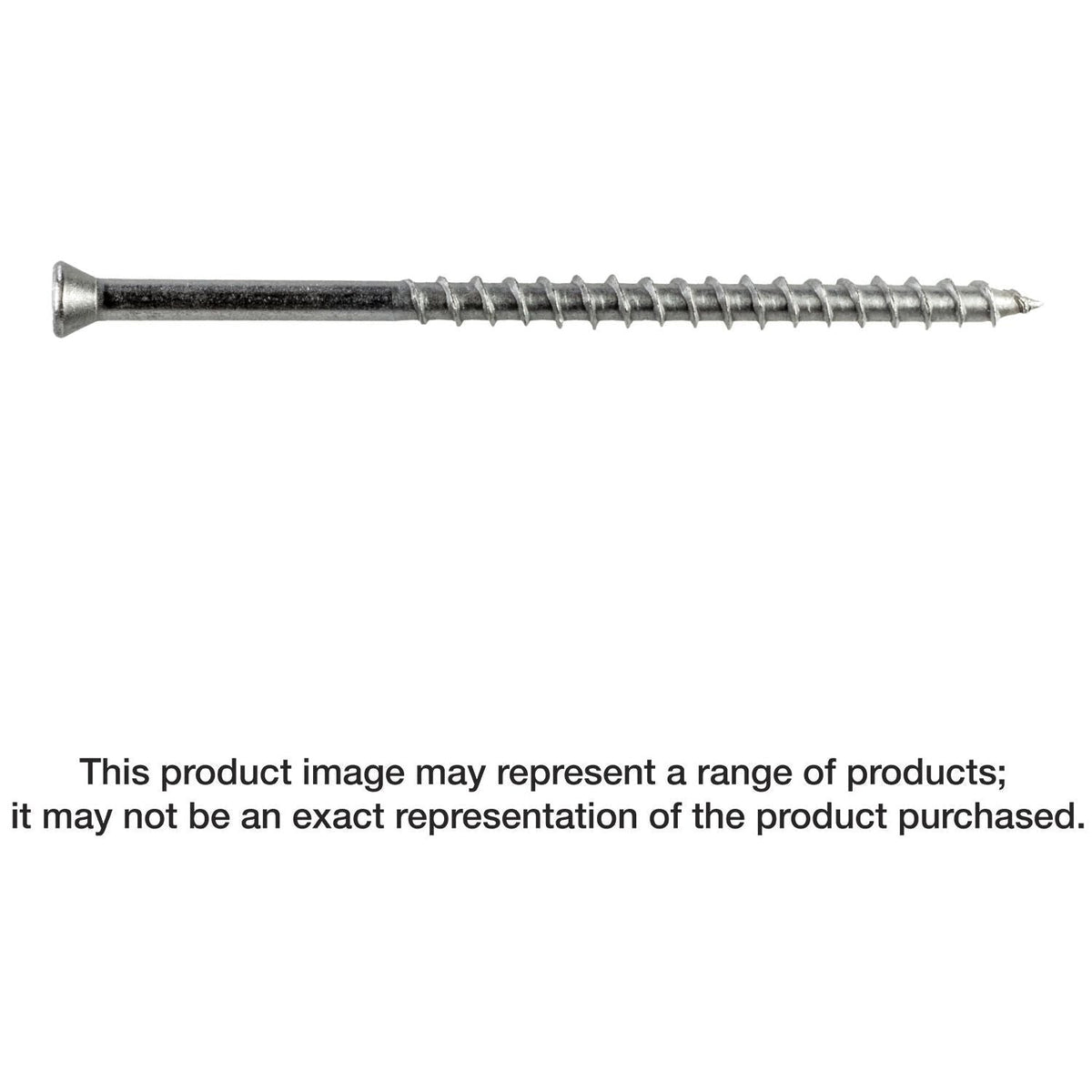 Simpson Strong-Tie S07300WP1 Deck-Drive DWP WOOD SS Screw, #7 x 3-in. T-15, Trim Head, Type 305, 1-lb.