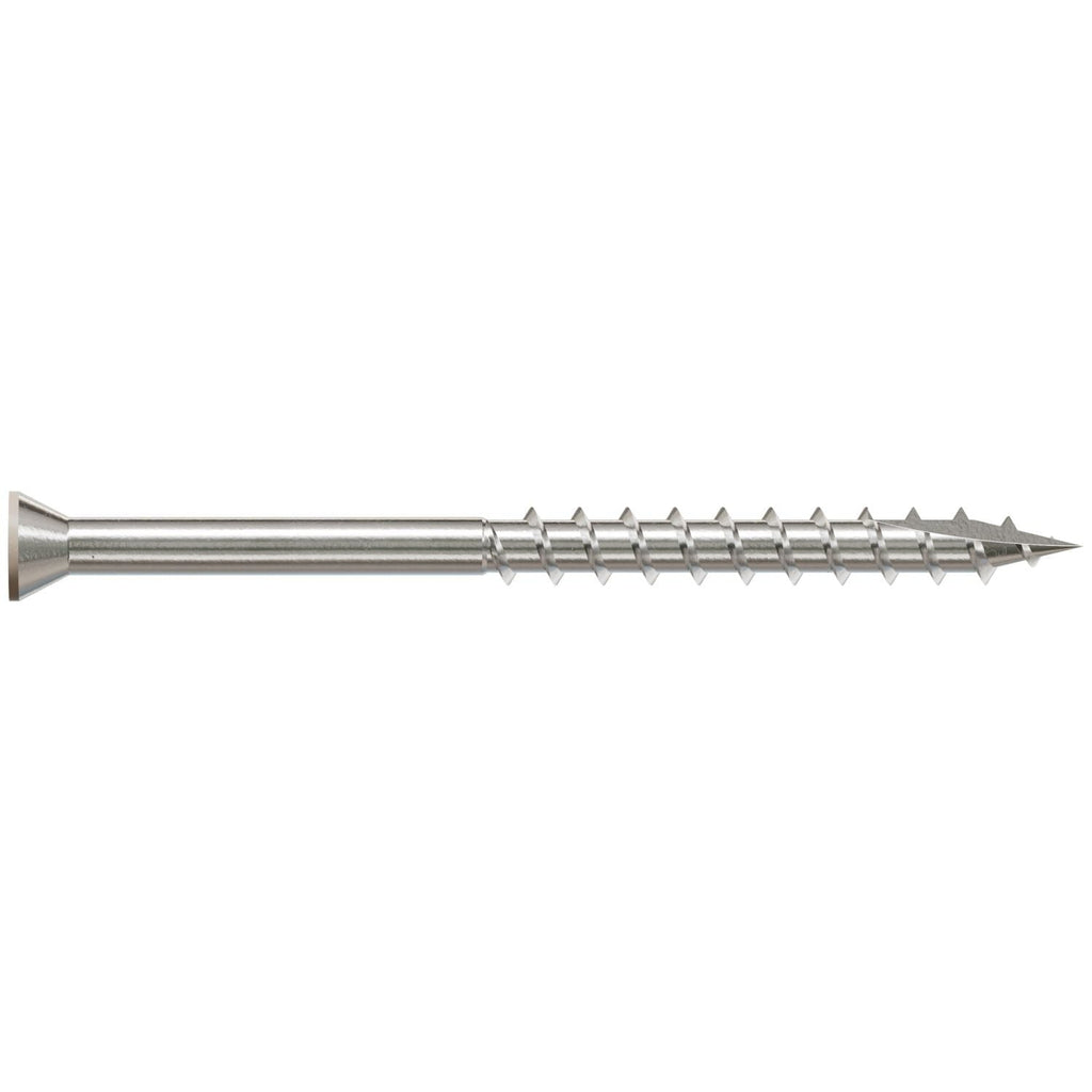 Simpson Strong-Tie S07225FTBGR03 Trim-Head Screw, 6-Lobe Drive, #7 x 2-1/4-in. T15 Type 305, Gray 03, 1750-Pack