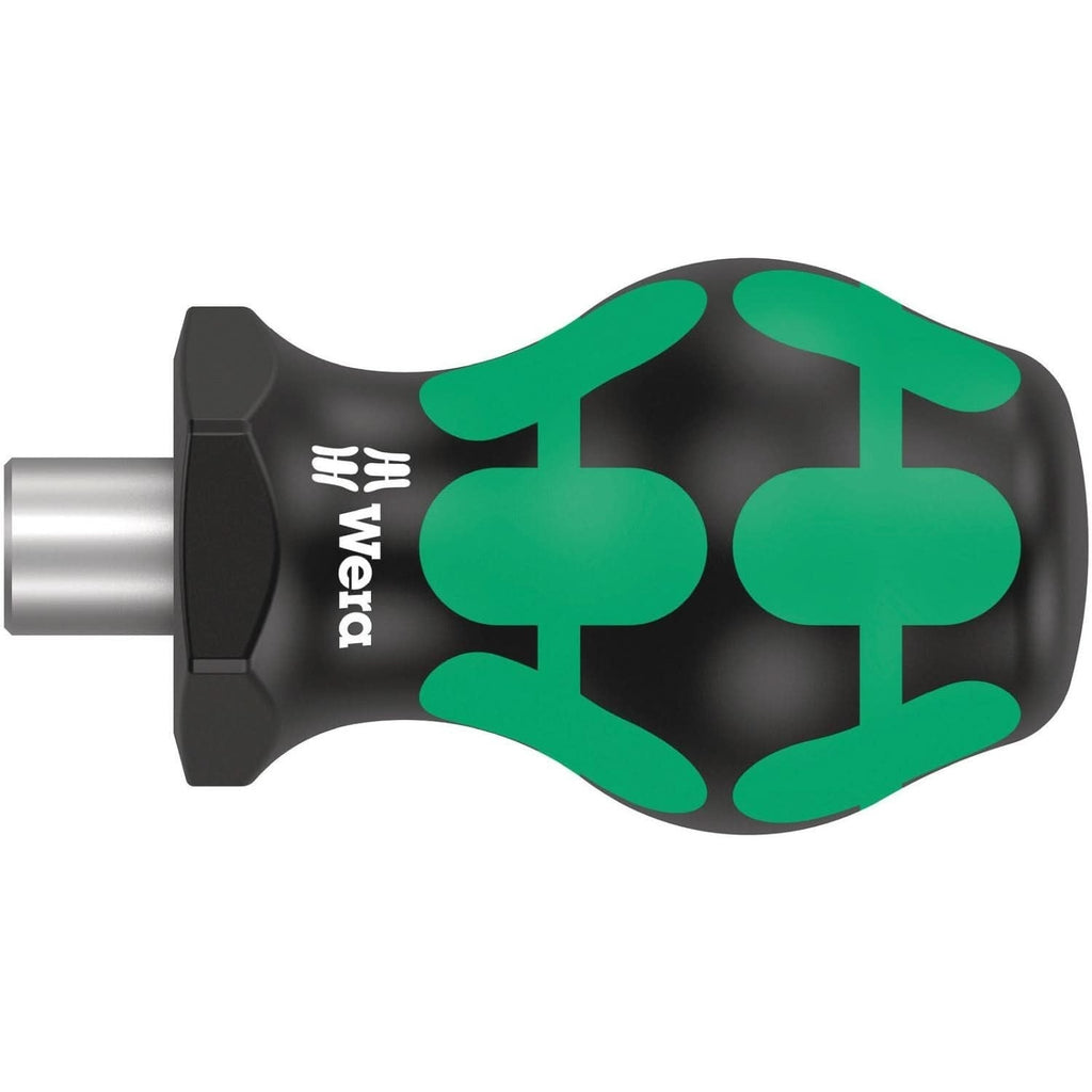Wera 811/1 Stubby Bitholding Screwdriver, Magnetic, 1/4-in.