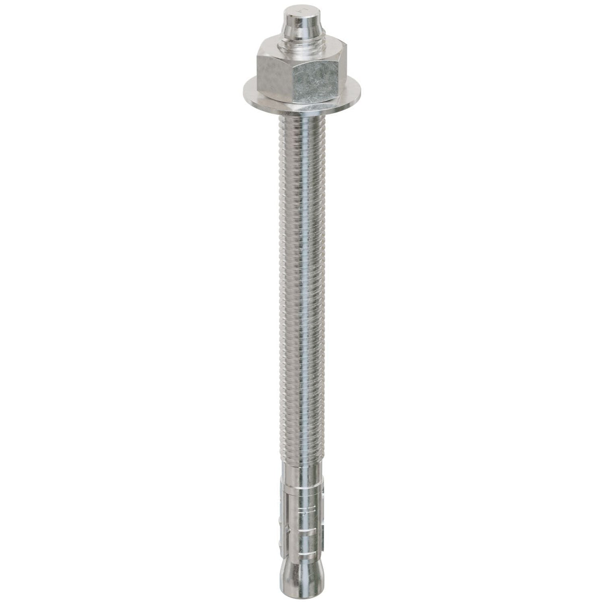 Simpson Strong-Tie STB2-50700S6F25 Strong-Bolt 2, 1/2-in. x 7-in. Type 316 Stainless-Steel Wedge Anchor, Fully Assembled, 25-Pack
