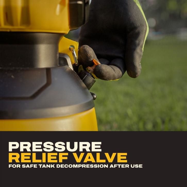 DeWALT 2‐Gallon 20V MAX Compressed Air Sprayer w/ 3.5Ah POWERSTACK Battery & Charger Starter Kit