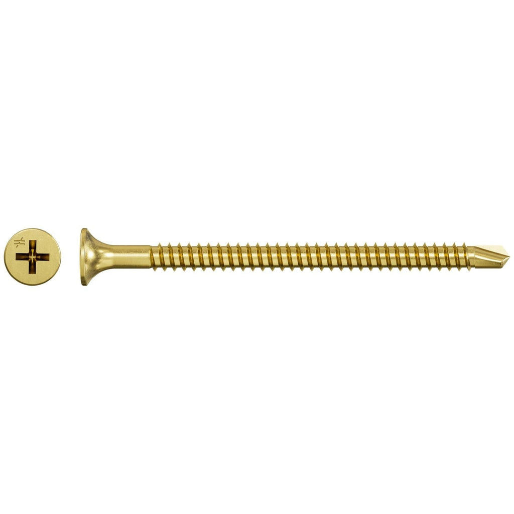 Simpson Strong-Tie DWFSD238PS DWFSD Drywall-to-CFS Screw (Collated), #8 x 2-3/8-in. #2 Phillips, Yellow Zinc, 1500-Pack