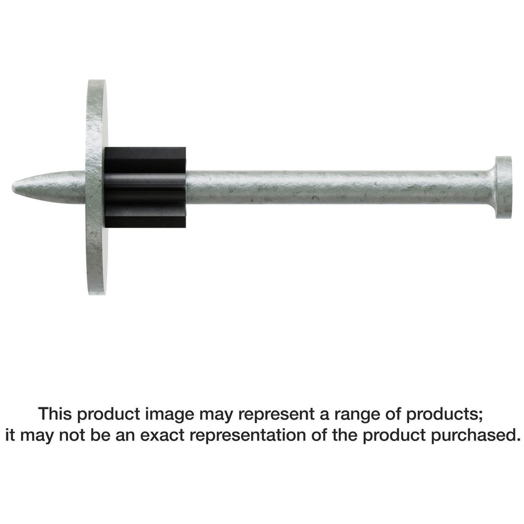Simpson Strong-Tie PDPAWL-225 PDPAWL .157-in. x 2-1/4-in. Powder-Actuated Pin with 1-in. Washer, 100-Pack