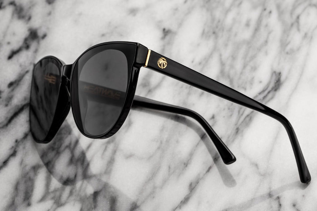 Heat Wave Carat BLACK Sunglasses