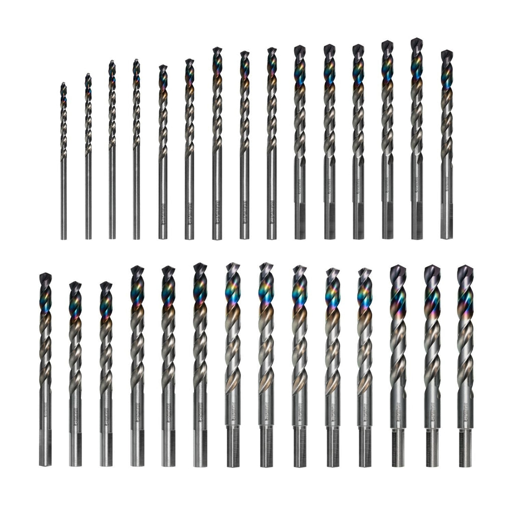 Diablo DMD-S29 Metal Demon Drill Bits Set for Mild, Hardened and Stainless Steels, 29-Piece
