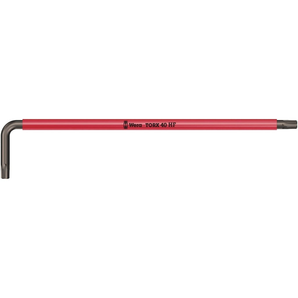 Wera 967 Sxl Hf Torx L-Key Multicolour With Holding Function, Long, Torx 40x224-mm.