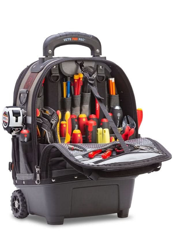Veto Pro Pac Tech Pac Wheeler Backpack Tool Bag on Wheels