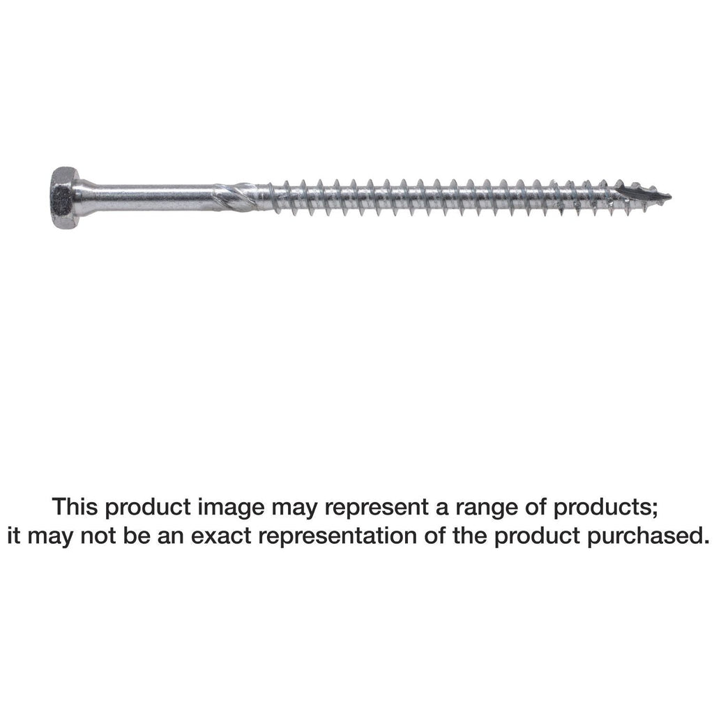Simpson Strong-Tie SDHR27614 Strong-Drive SDHR COMBO-HEAD Screw, 0.275-in. x 6-1/4-in., Blue Zinc, 100-Pack