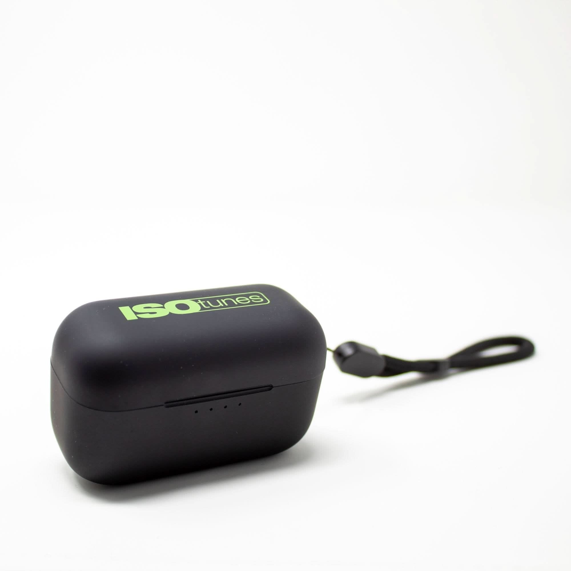 ISOtunes IT-15 FREE Aware True Wireless Bluetooth Earbuds - Safety Green, Ambient Listening Technology