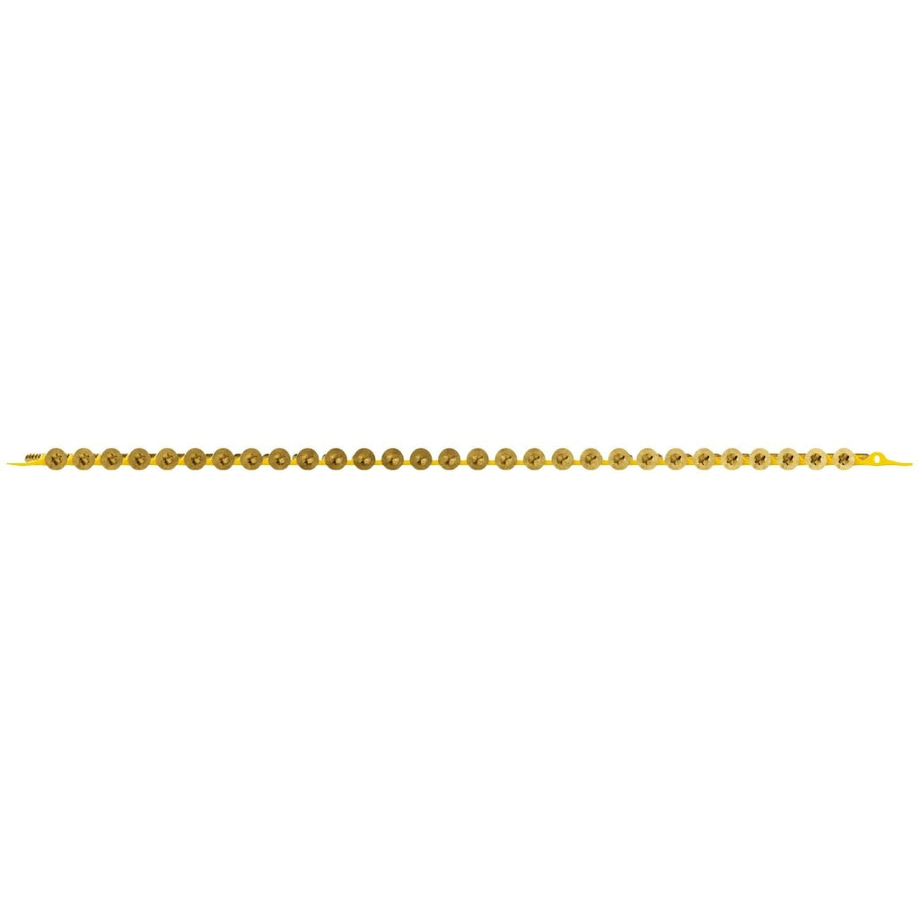 Simpson Strong-Tie Strong-Drive Subfloor Collated Screw, #9 x 1-3/4-in. T25, Yellow Zinc, 2000-Pack (WSV134S)