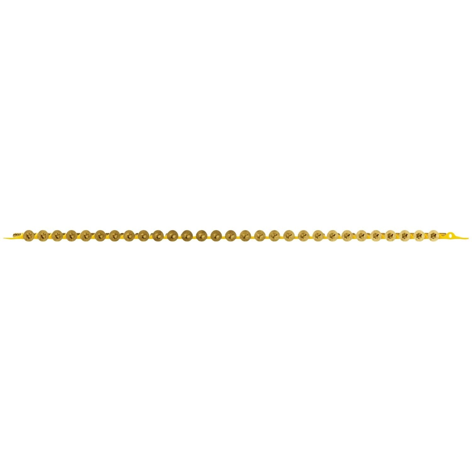 Simpson Strong-Tie Strong-Drive Subfloor Collated Screw, #9 x 1-3/4-in. T25, Yellow Zinc, 2000-Pack (WSV134S)