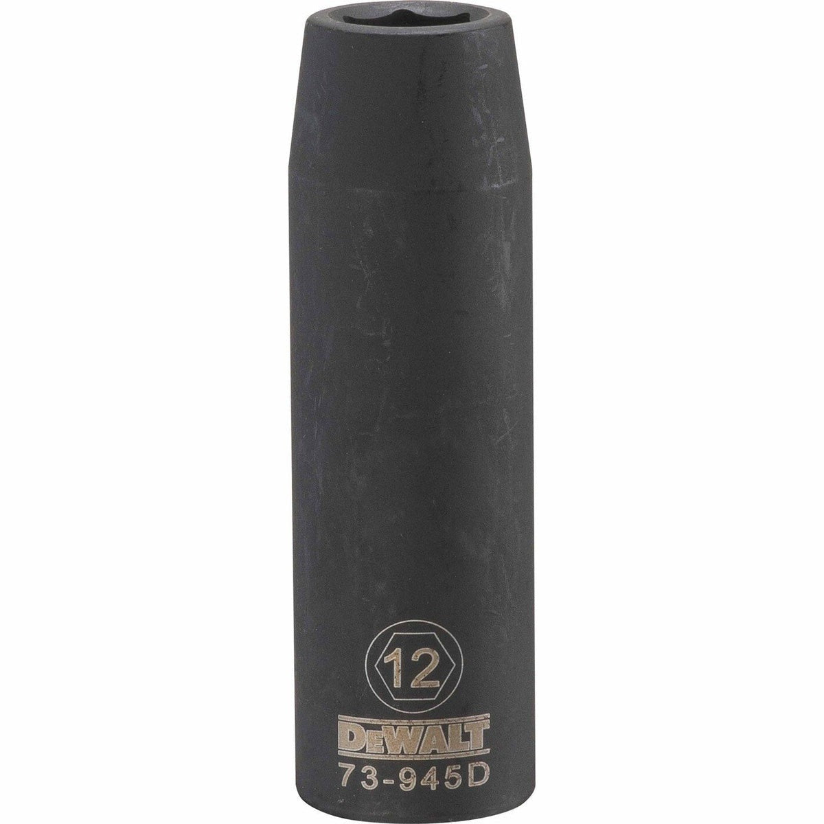 DEWALT 1/2-in. Drive 12 mm 6-Point Deep Impact Socket (DWMT73945OSP)