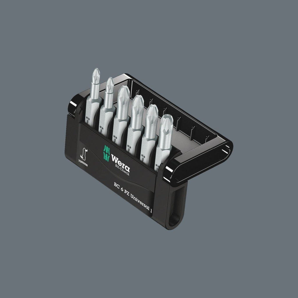 Wera Bit-Check 6 Pz Universal 1, 6-Pieces