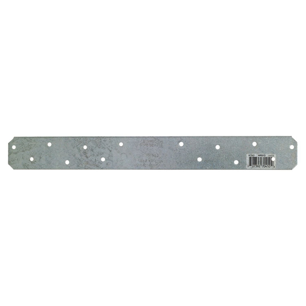Simpson Strong-Tie HRS12 HRS 12-in. 12-Gauge Galvanized Heavy Strap Tie