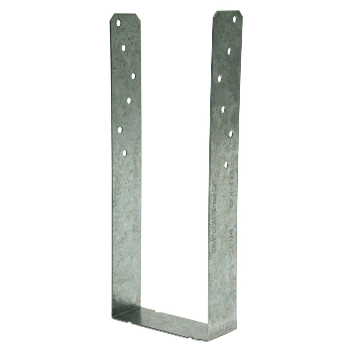 Simpson Strong-Tie SPH4 SPH 3-9/16-in. x 8-3/4-in. Galvanized Heavy-Duty Stud Plate Tie