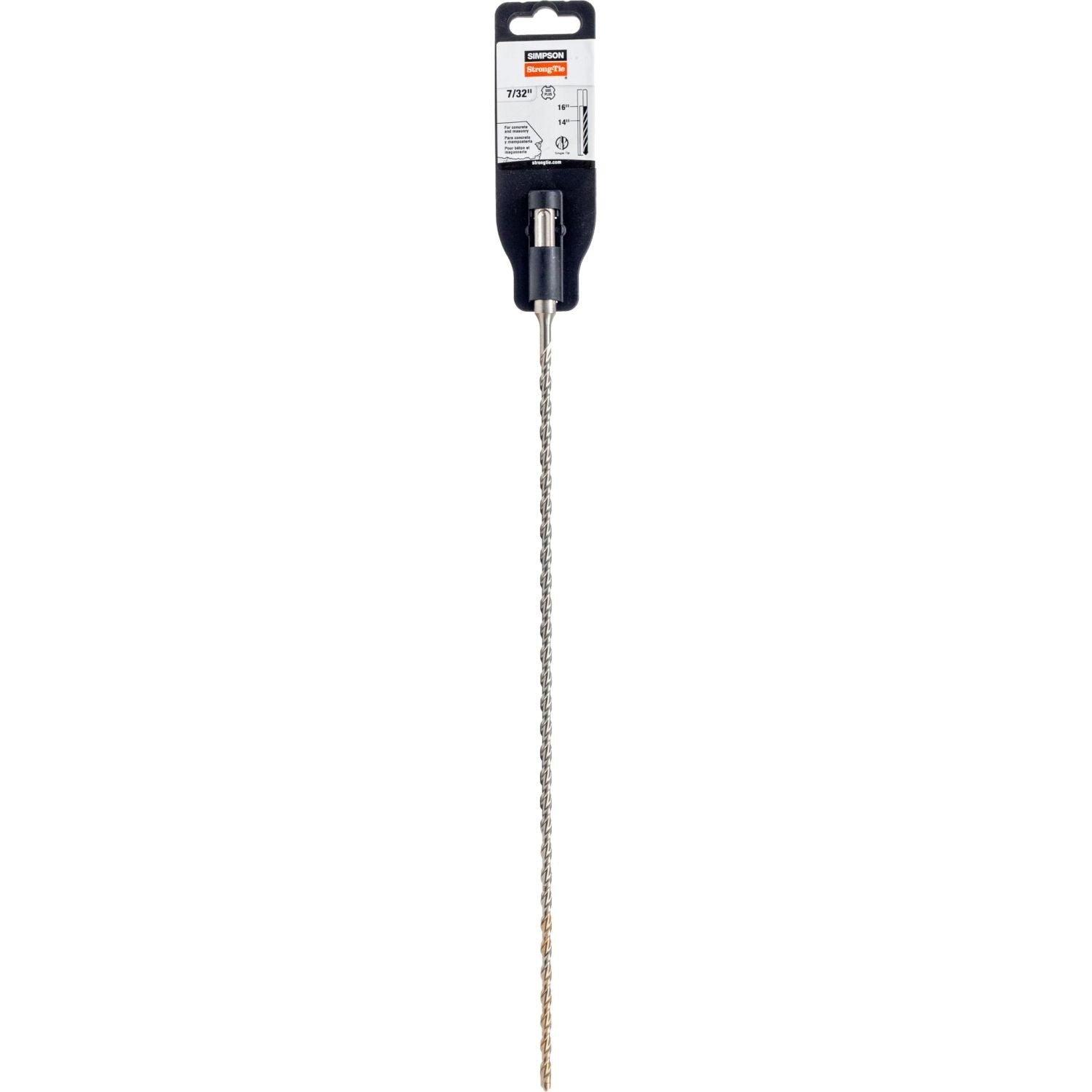 Simpson Strong-Tie MDPL02116 7/32-in. x 16-in. SDS-plus Shank Drill Bit