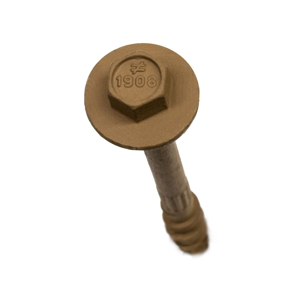 Simpson Strong-Tie SDWH19800DB-R50 Strong-Drive SDWH TIMBER-HEX Screw, 0.195-in. x 8-in. 5/16 Hex, DB Coating, 50-Pack