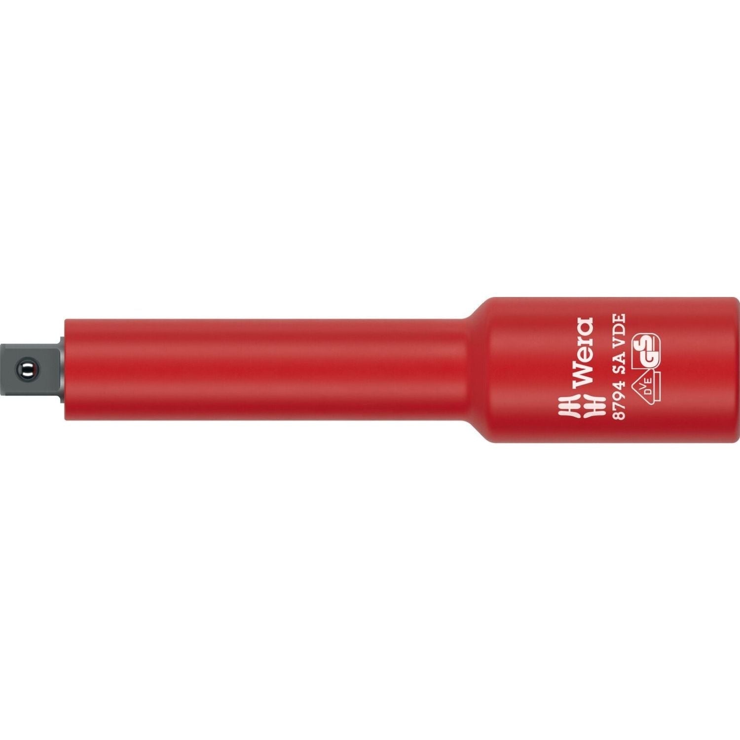 Wera 8794 Sa VDE Zyklop Extension, Insulated, Short, 1/4-in., 1/4-in.x91-mm.