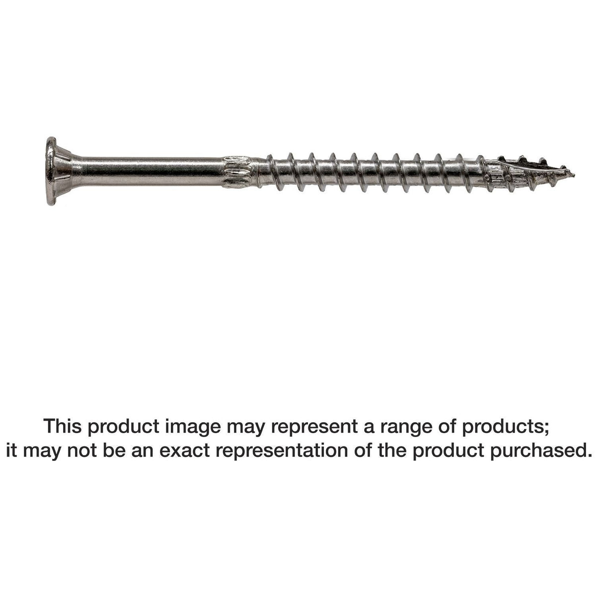 Simpson Strong-Tie SDWS27500SS Strong-Drive SDWS TIMBER Screw, 0.275-in. x 5-in. T50, Type 316, 300-Pack