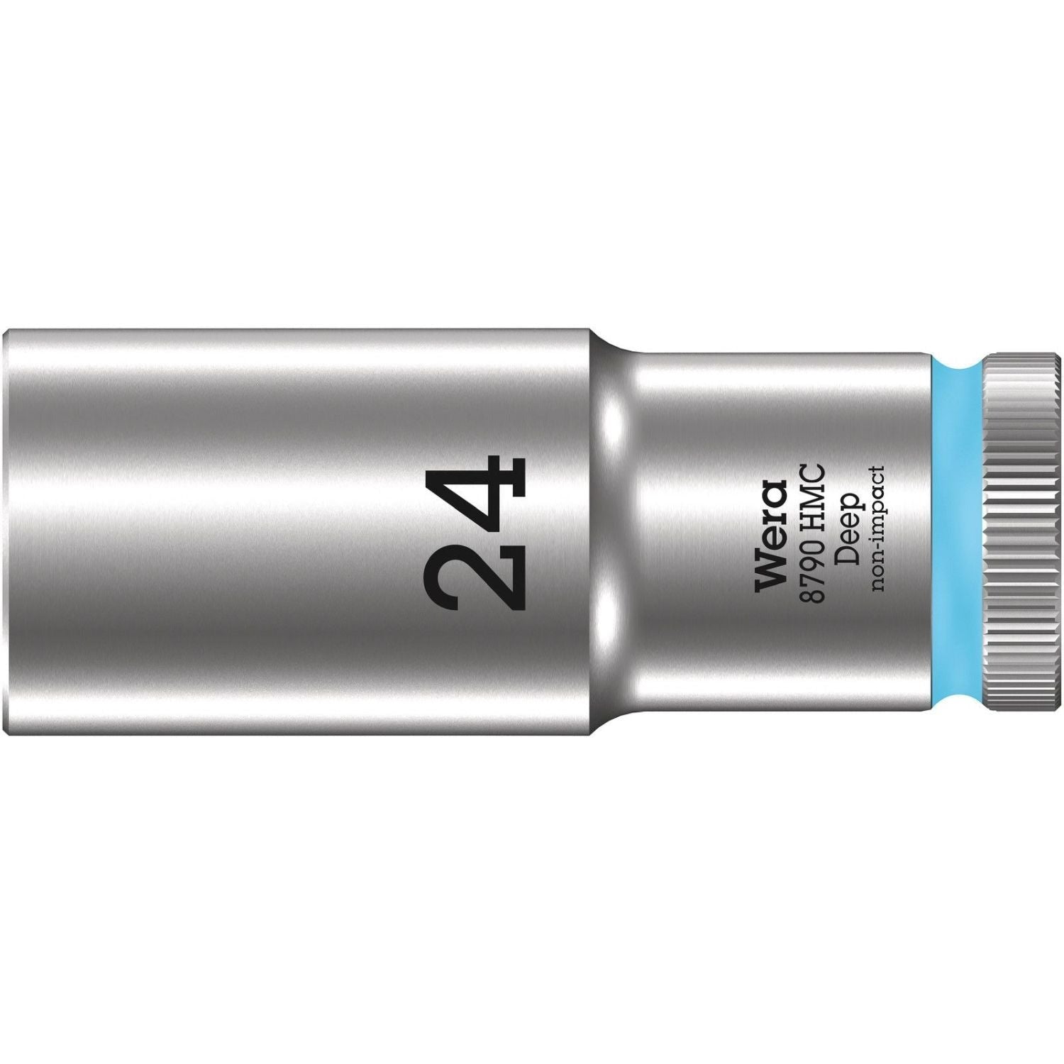 Wera 8790 Hmc Deep Socket With 1/2-in. Drive, 24x83-mm.