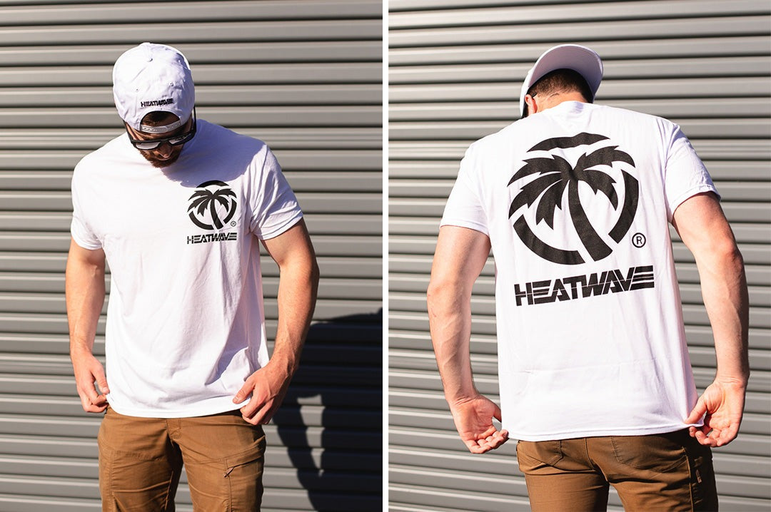 Heat Wave White Billboard T-Shirt