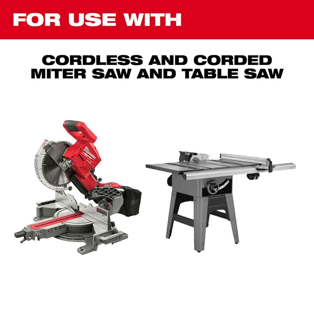 Milwaukee 48-40-1036 10 in. 40-Tooth + 60-Tooth Two-Pack Circular Saw Blades