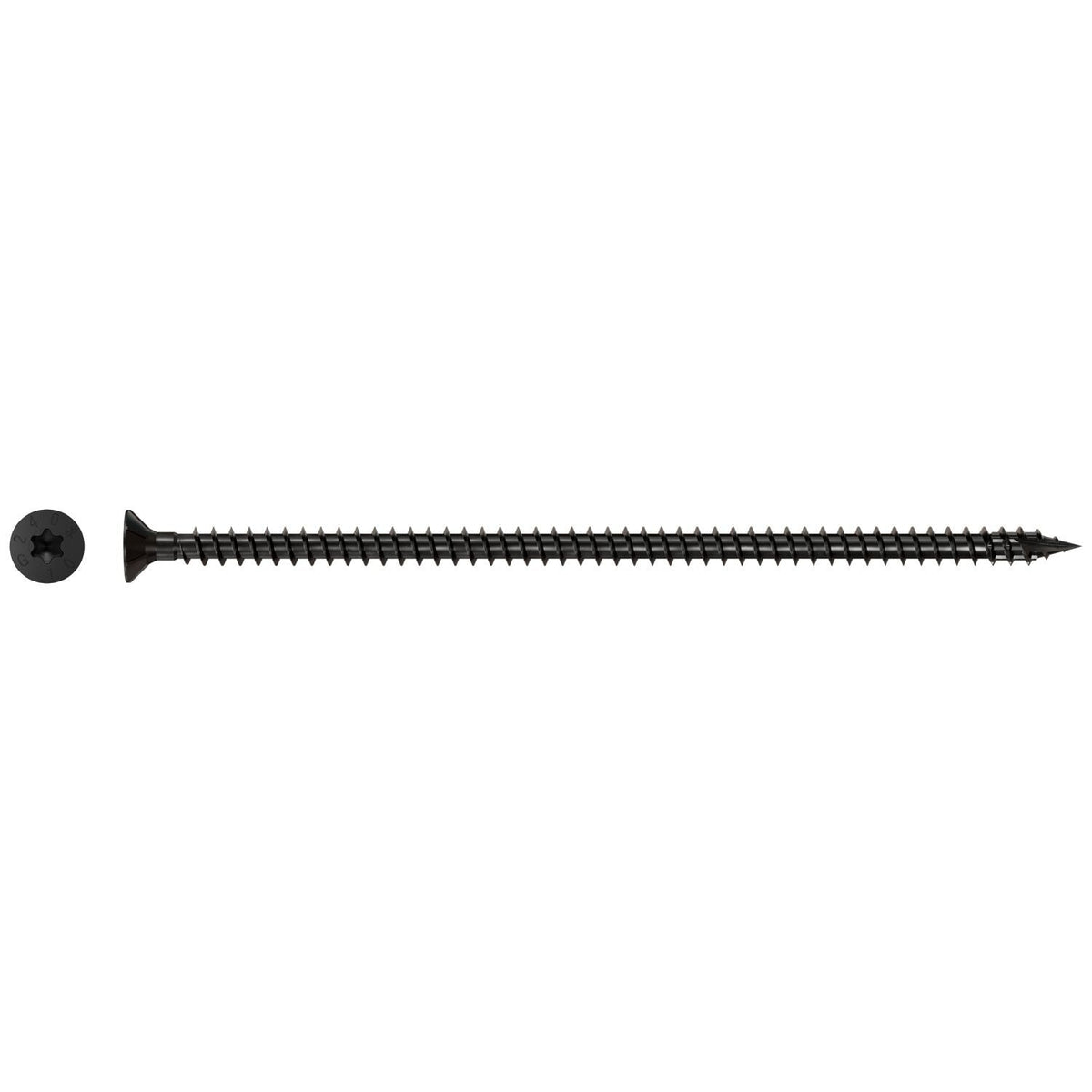 Simpson Strong-Tie SDCF10X240-R30 Strong-Drive SDCF TIMBER-CF Screw, 0.390-in. x 9-1/2-in. T50, E-Coat, 30-Pack