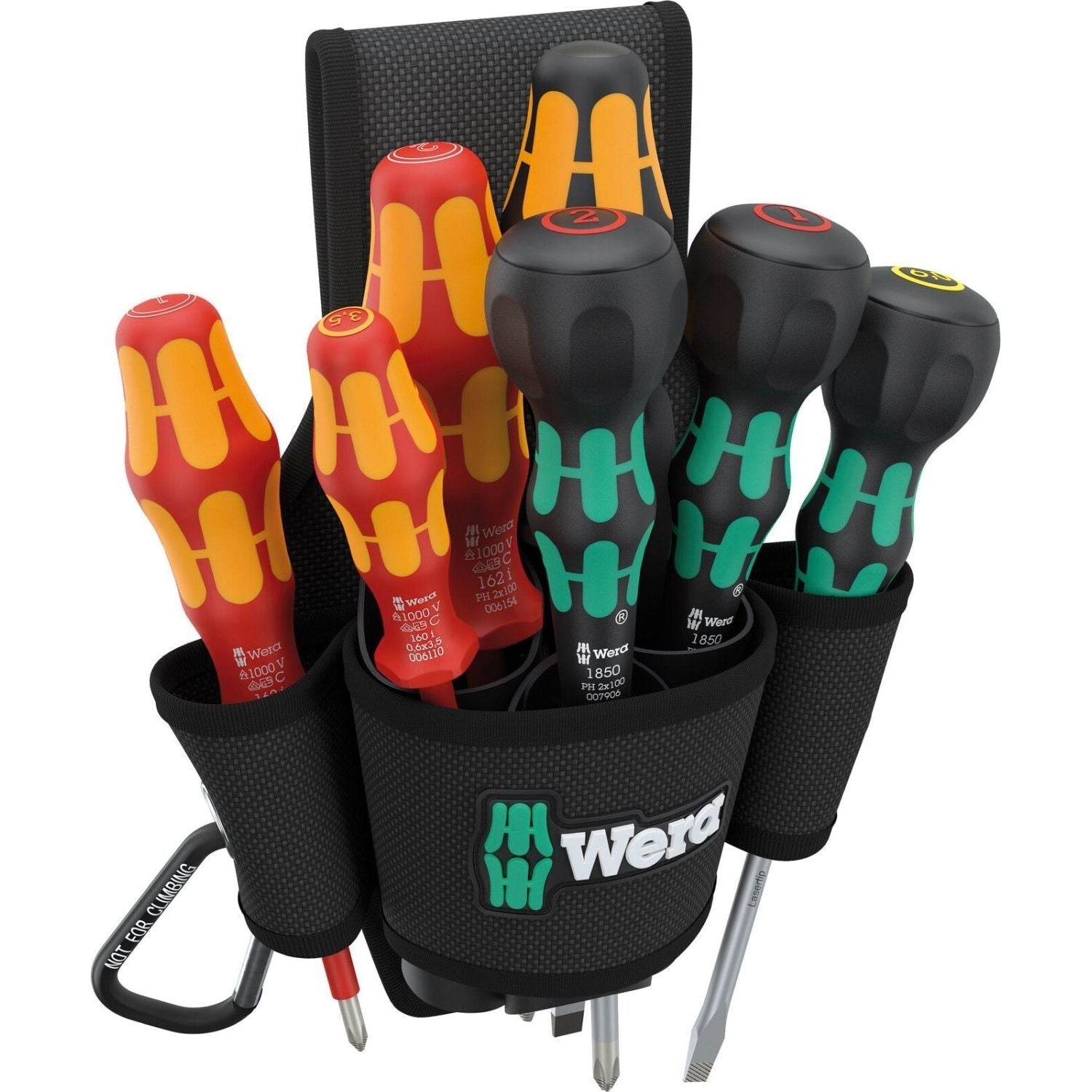 Wera 9621 Belt Holster Set 2, 8-Pieces