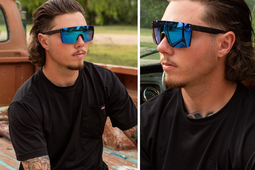 Heat Wave Lazer Face Galaxy Z87 Sunglasses