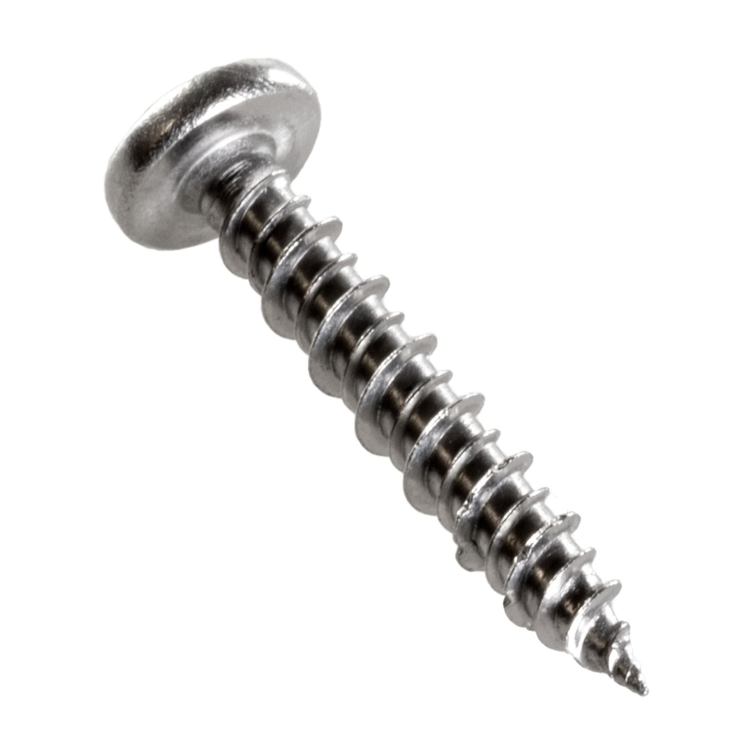 Simpson Strong-Tie T08J100PX-RP20 Marine Screw, Pan Head, #8 x 1-in. #2 Phillips Drive, Type 316, 20-Pack