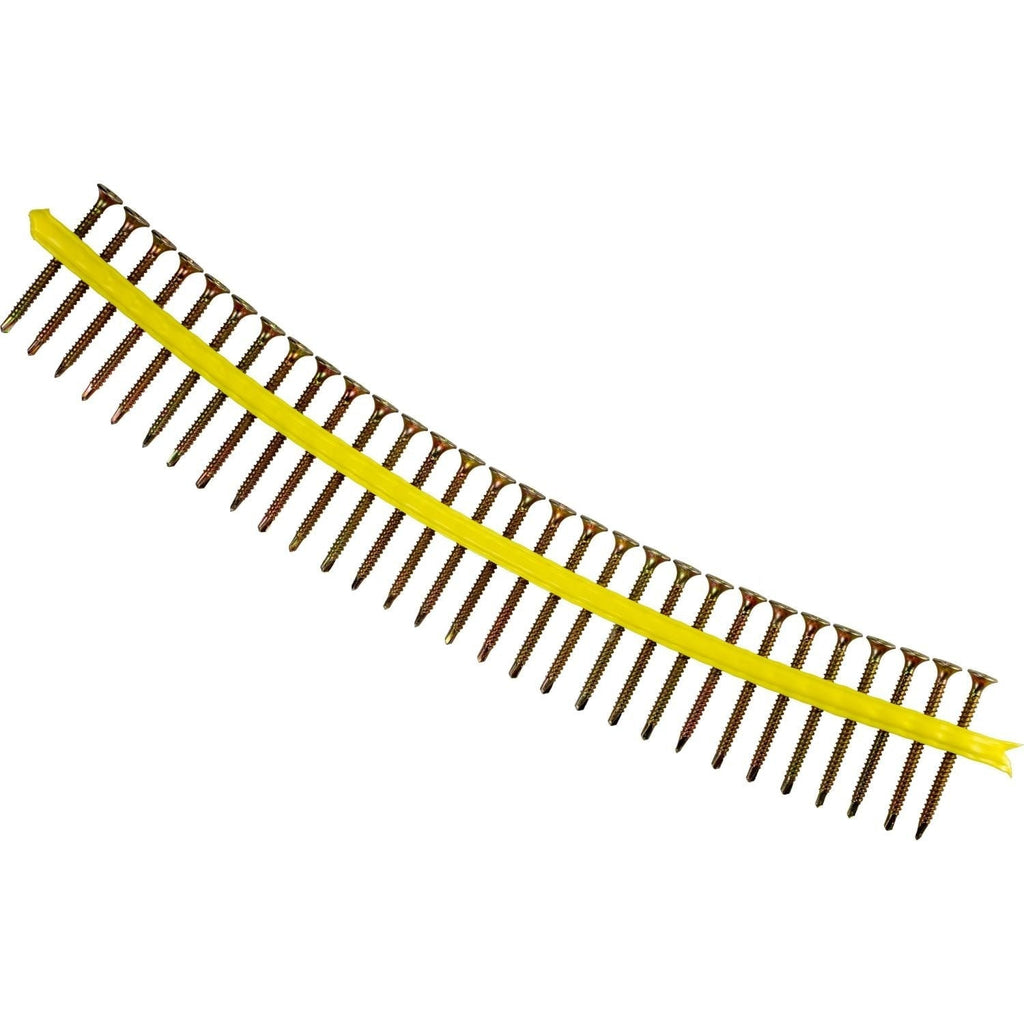 Simpson Strong-Tie Drywall-to-CFS Collated Screw, #6 x 1-7/8-in. #2 Phillips, Yellow Zinc, 2000-Pack (DWFSD178PS)
