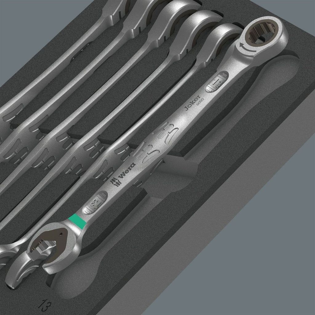 Wera 9730 Foam Insert 6000 Joker Set 1, 11-Pieces