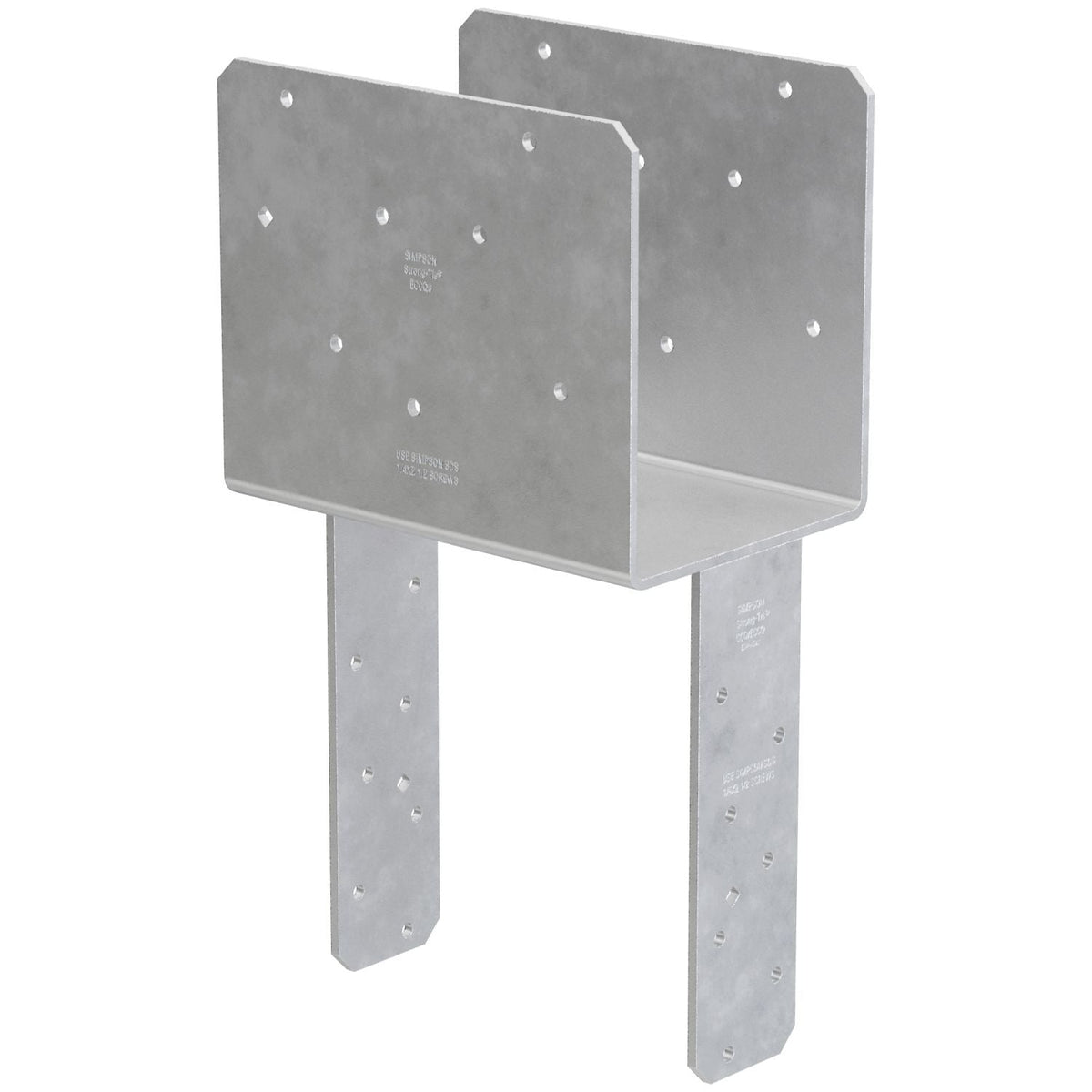 Simpson Strong-Tie ECCQ68SDS2.5 ECCQ End Column Cap for 6x Beam, 8x Post, with Strong-Drive SDS Screws