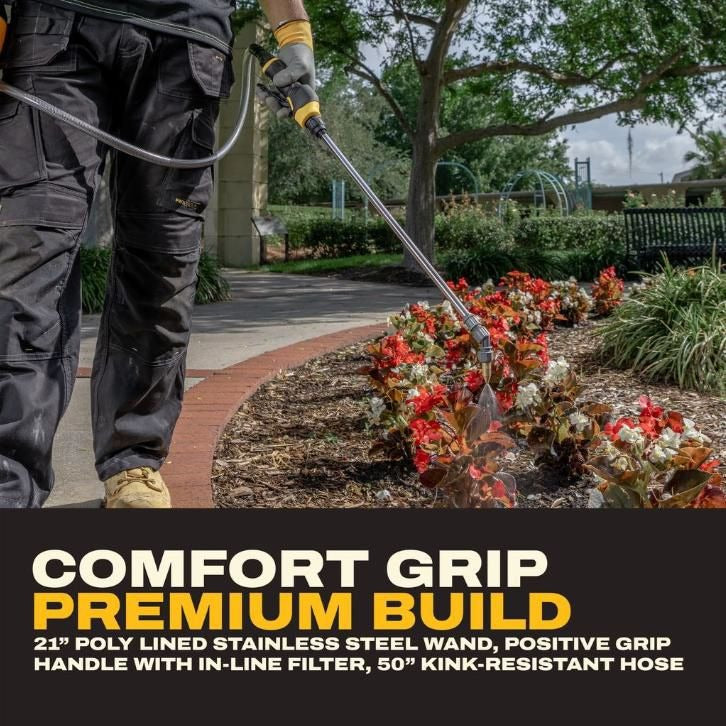 DeWALT 2‐Gallon 20V MAX Compressed Air Sprayer w/ 3.5Ah POWERSTACK Battery & Charger Starter Kit