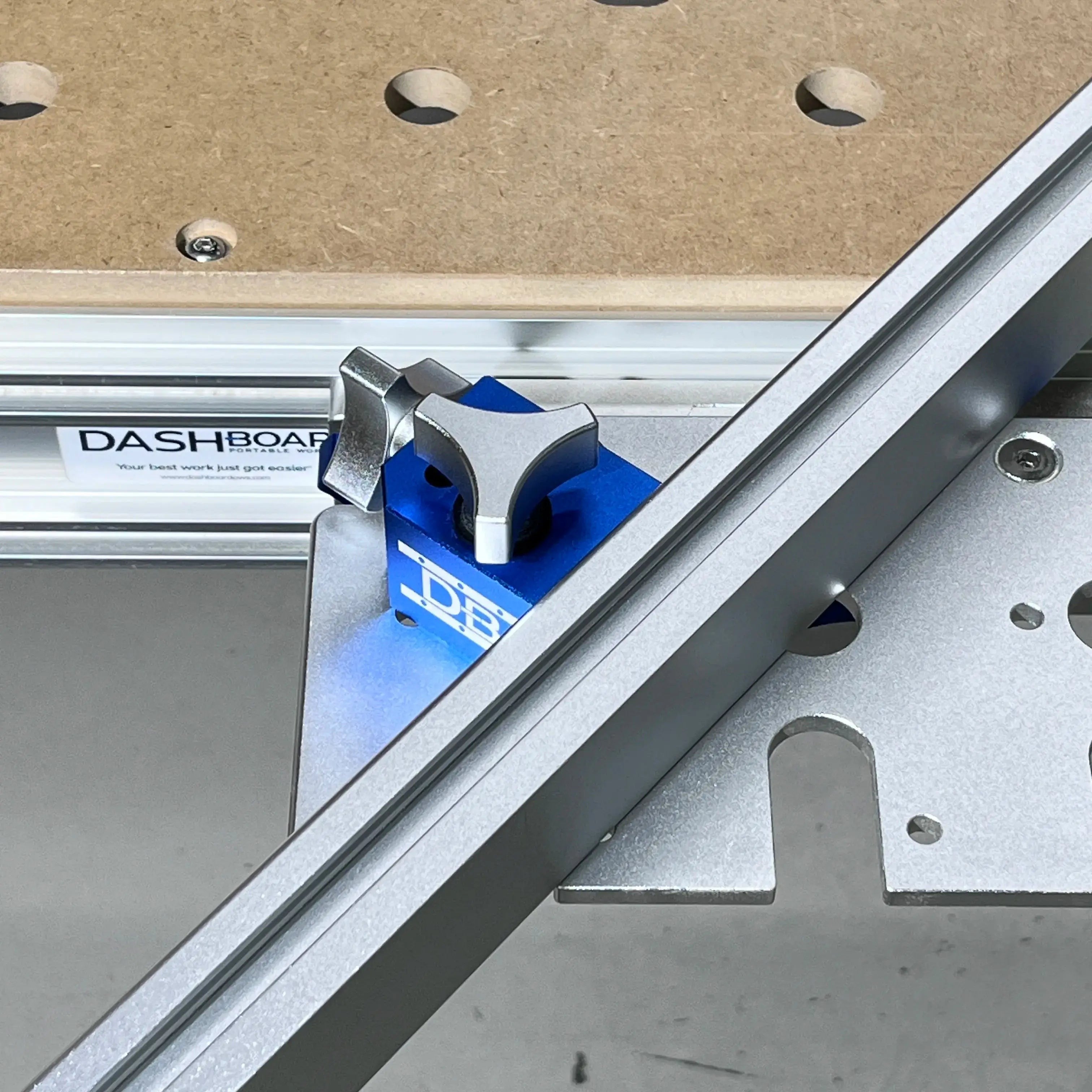 Dashboard MFT Surface-Mount Crosscut & Miter Fence for Track Saws (F20001)
