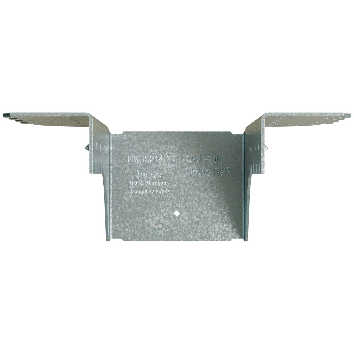 Simpson Strong-Tie HGUS214-3 HGUS Galvanized Face-Mount Joist Hanger for Triple 2x14