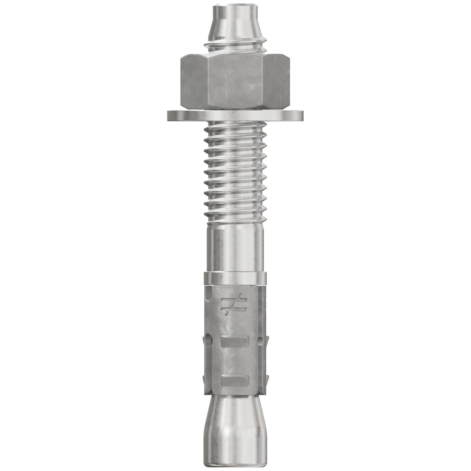 Simpson Strong-Tie STB2-37234S6F50 Strong-Bolt 2, 3/8-in. x 2-3/4-in. Type 316 Stainless-Steel Wedge Anchor, Fully Assembled, 50-Pack