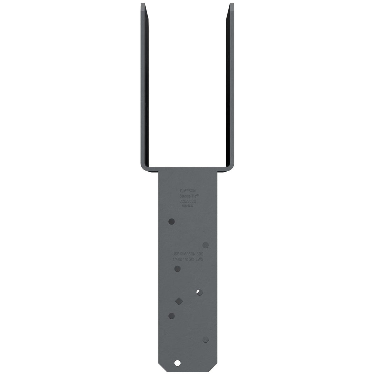 Simpson Strong-Tie ECCQ48SDS2.5 ECCQ End Column Cap for 4x Beam, 8x Post, with Strong-Drive SDS Screws
