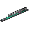 Wera 9608 Magnetic Rail B Impaktor Imperial 1, 9-Pieces