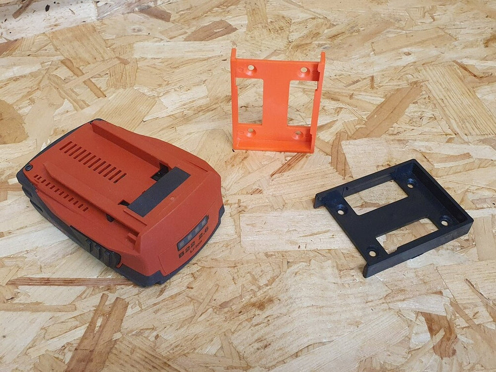 StealthMounts Battery Mounts for Hilti 22V, 6-Pack