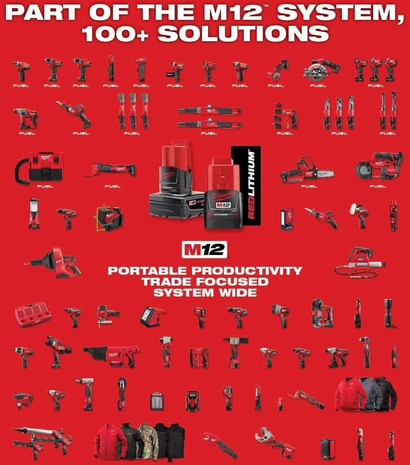 Milwaukee 2420-20 HACKZALL M12 Cordless Recip Saw