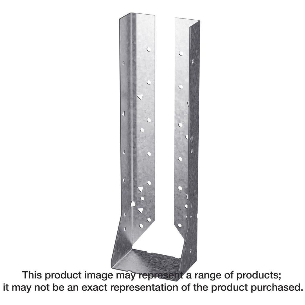 Simpson Strong-Tie HUC610Z HUC ZMAX Galvanized Face-Mount Concealed-Flange Joist Hanger for 6x10
