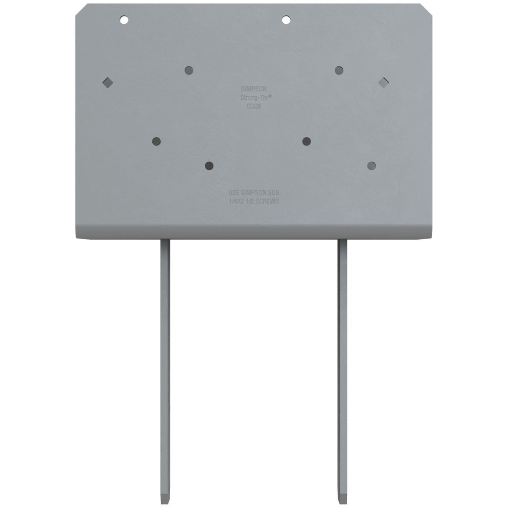 Simpson Strong-Tie CCQ86SDS2.5 CCQ Column Cap for 8x Beam, 6x Post with Strong-Drive SDS Screws