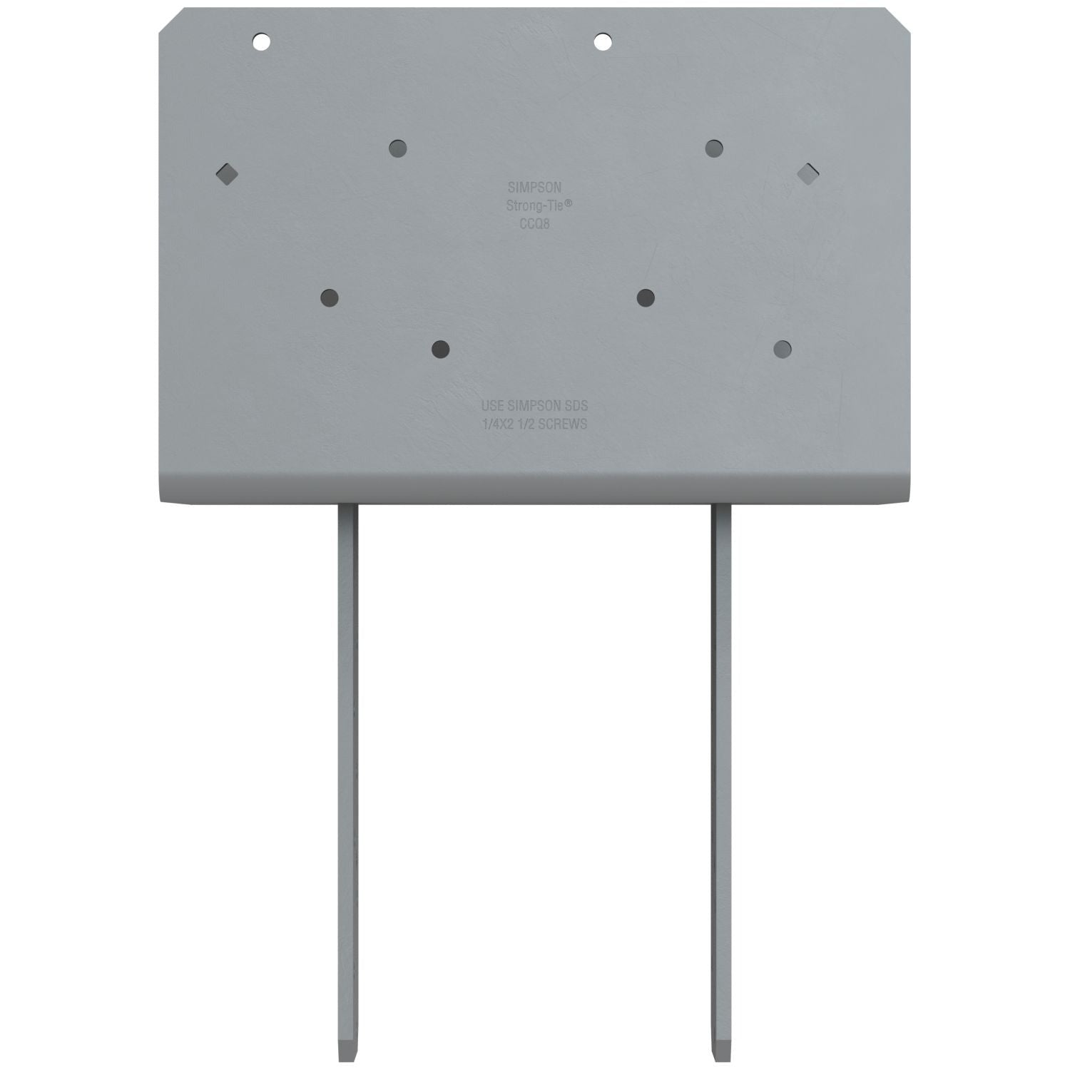 Simpson Strong-Tie CCQ86SDS2.5 CCQ Column Cap for 8x Beam, 6x Post with Strong-Drive SDS Screws