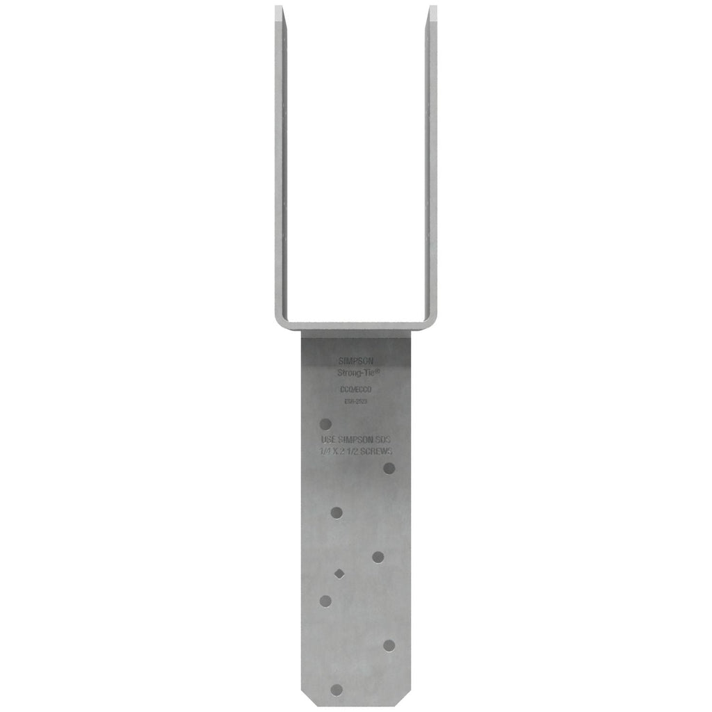 Simpson Strong-Tie CCQ3-4SDS2.5 CCQ Column Cap for 3-1/8-in. Beam, 4x Post with Strong-Drive SDS Screws