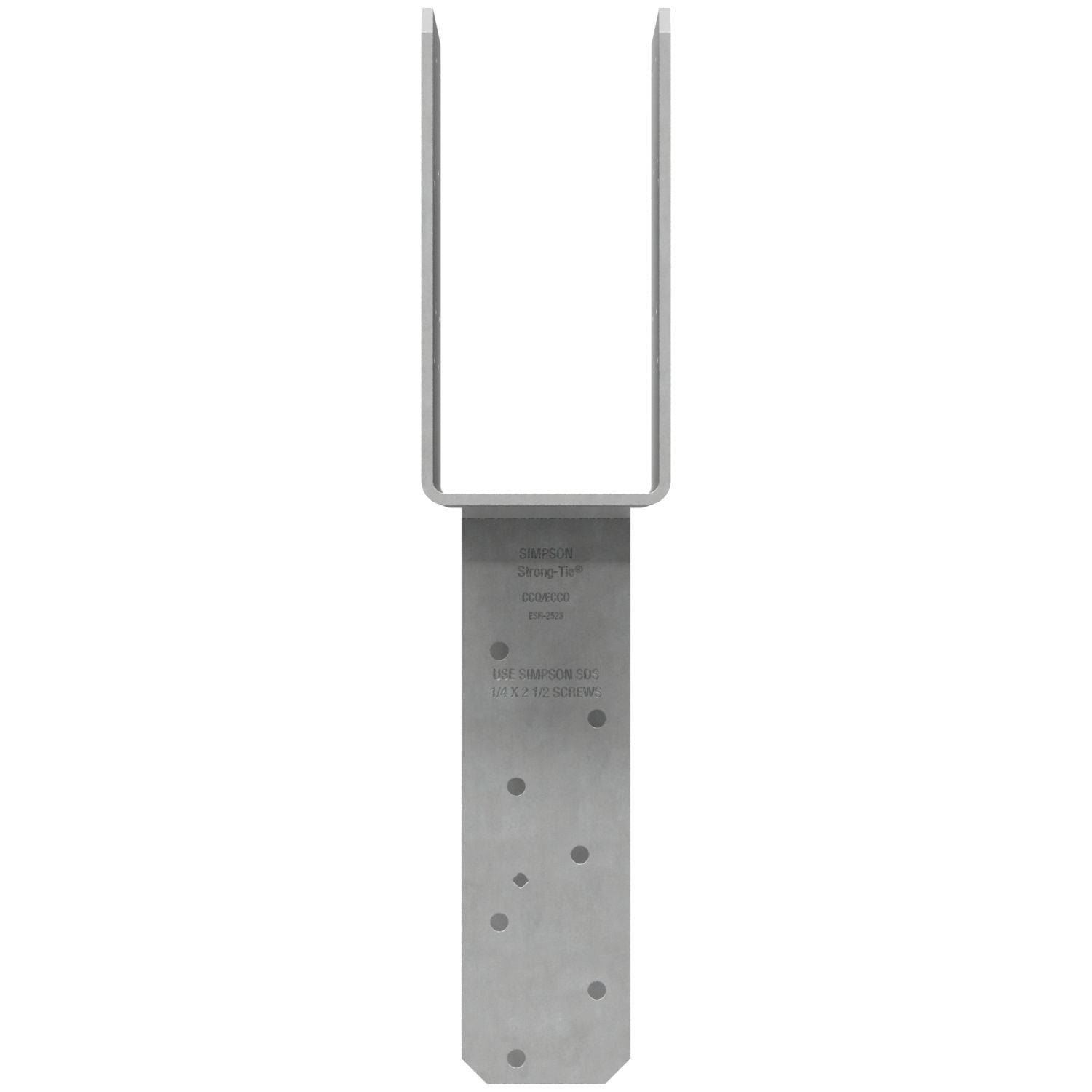 Simpson Strong-Tie CCQ3-4SDS2.5 CCQ Column Cap for 3-1/8-in. Beam, 4x Post with Strong-Drive SDS Screws
