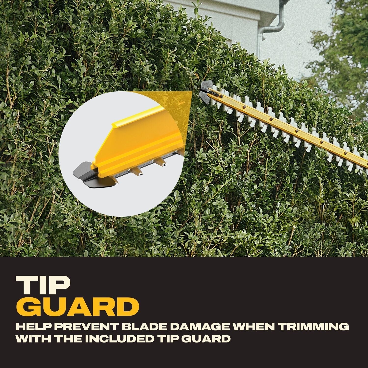 DeWALT DCHT826P1 20V MAX XR24-in. Brushless Cordless Hedge Trimmer 5Ah Kit