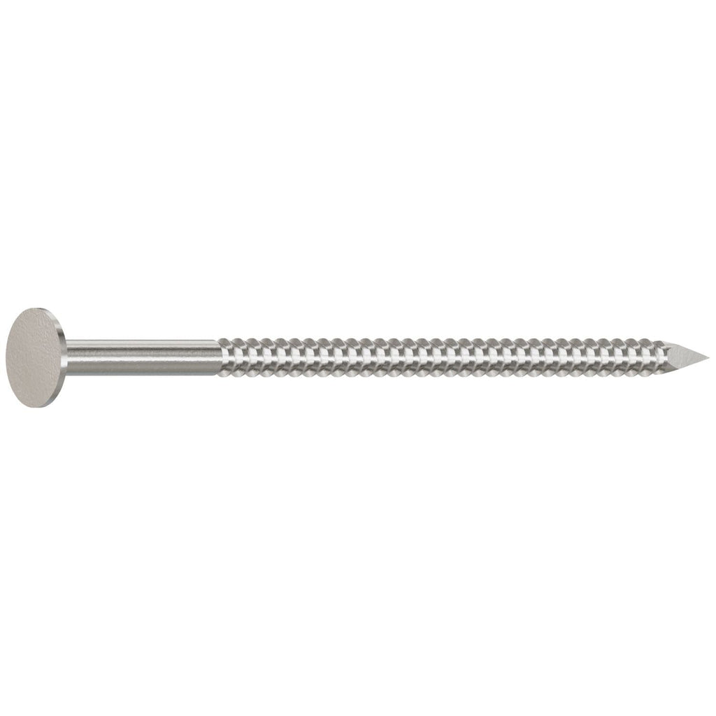Simpson Strong-Tie S1010ARN1 Roofing Nail, Annular Ring Shank, 3-in. x .131-in. Type 304 Stainless Steel, 1-lb.