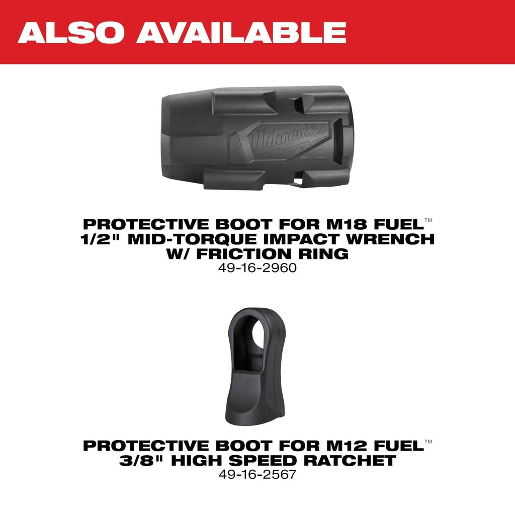 Milwaukee 3890-22 M18 FUEL Impact Wrench & M12 FUEL Ratchet 2-Tool Combo Kit